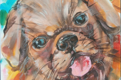 puppy paitning original