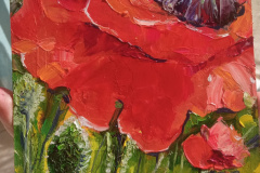 Poppy Flower Art