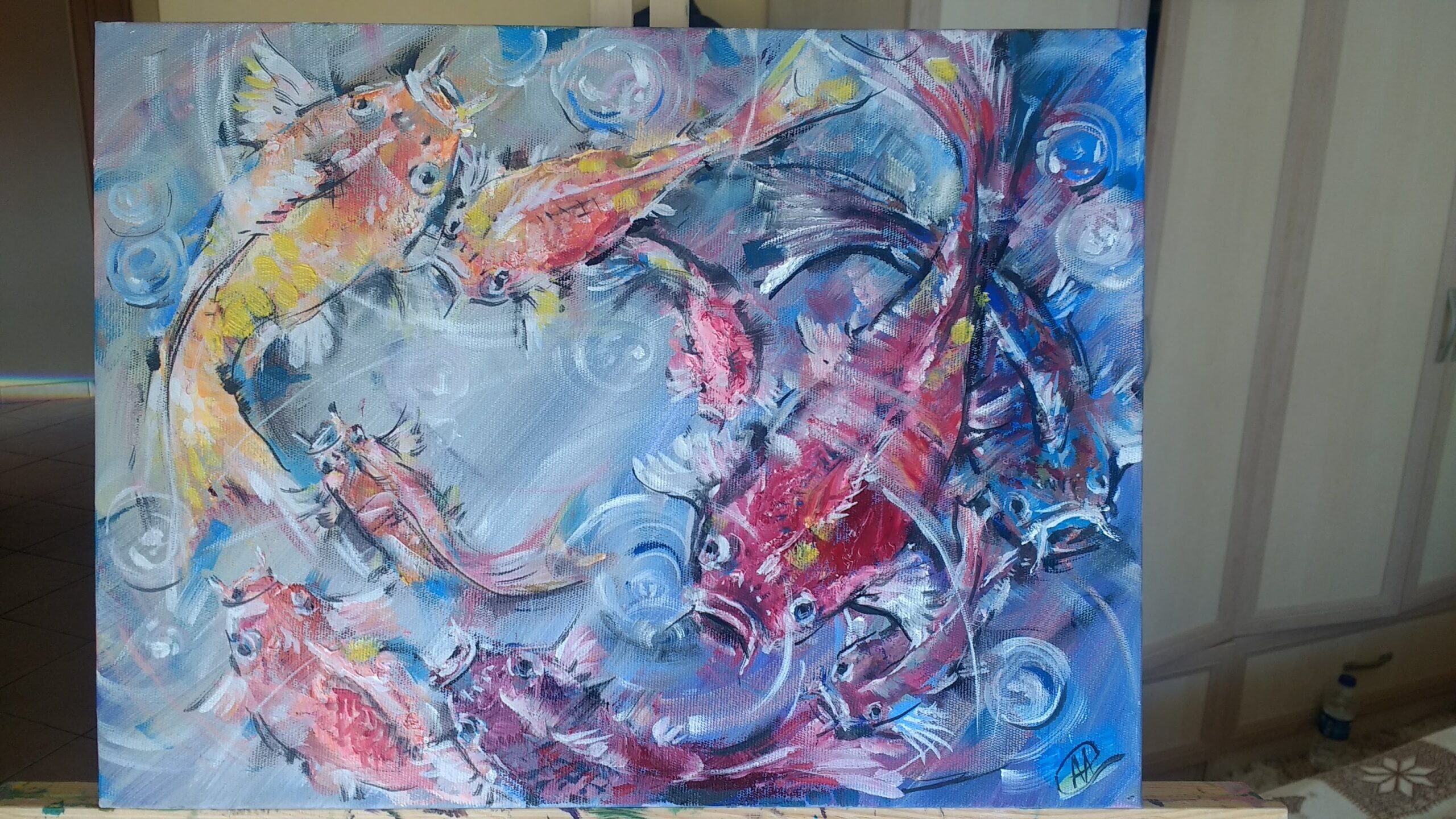 Sardine Still Life Kitchen Art - Image 3