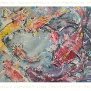 Sardine Still Life Kitchen Art