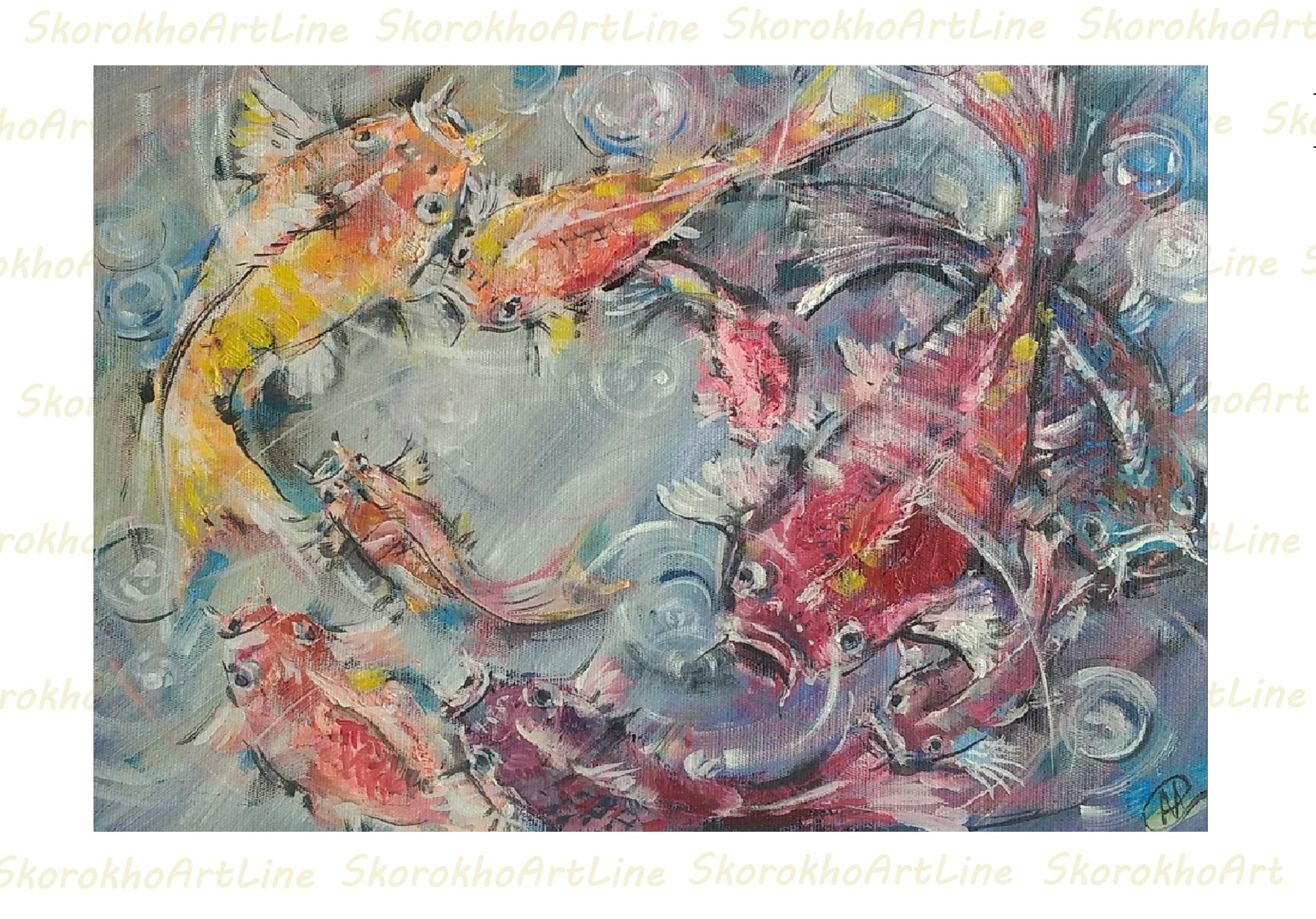 Sardine Still Life Kitchen Art