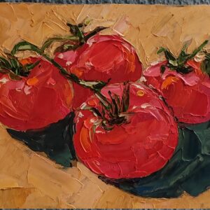 Tomato Oil Painting Still Life
